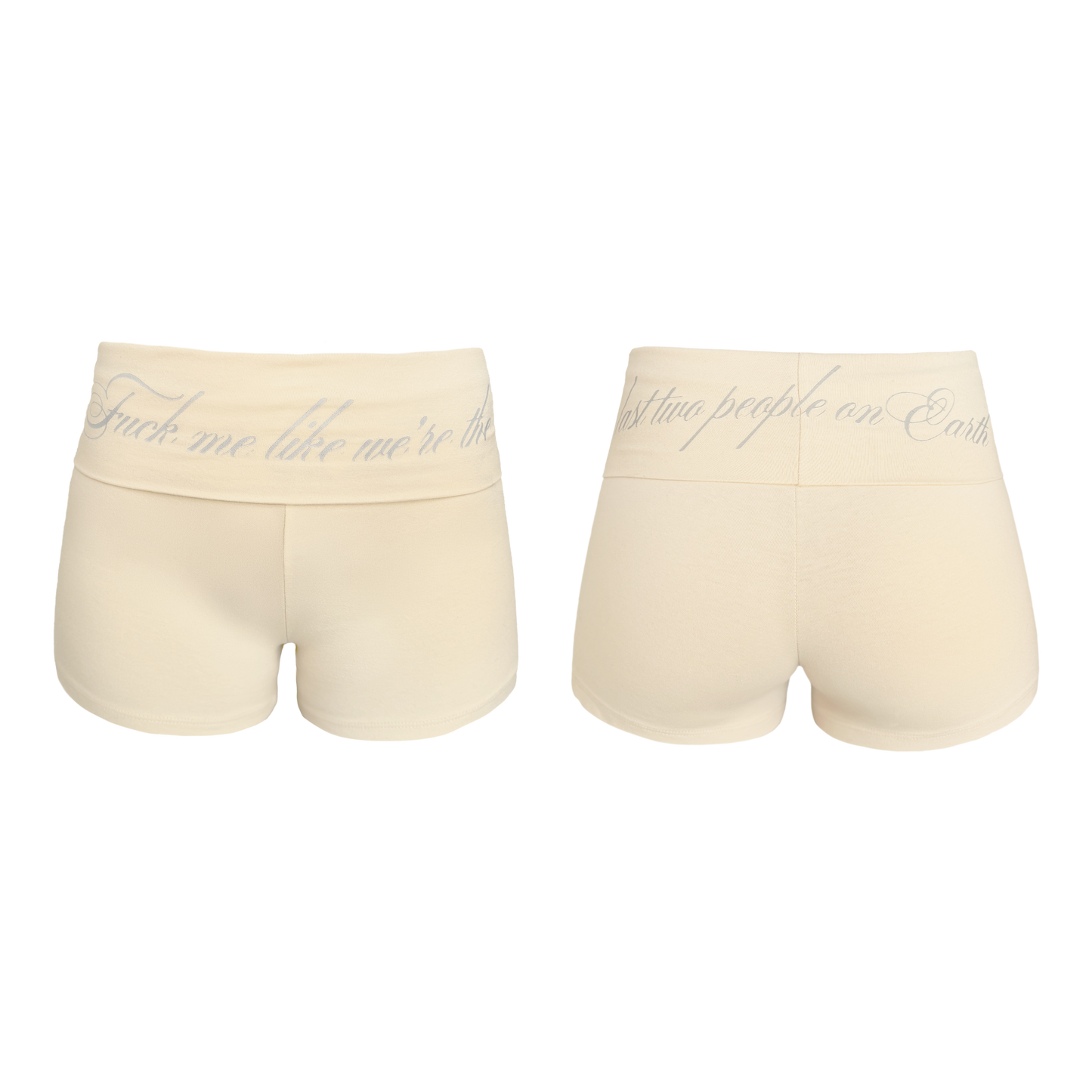 Last Two People on Earth Biker Shorts