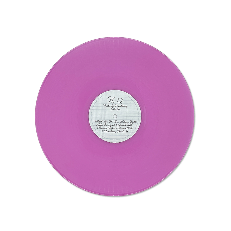 K-12 Transparent Magenta Vinyl