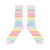 K-12 Rainbow Socks (Large/X-Large)