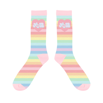 K-12 Rainbow Socks