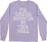 Test Me Purple Long Sleeve TShirt