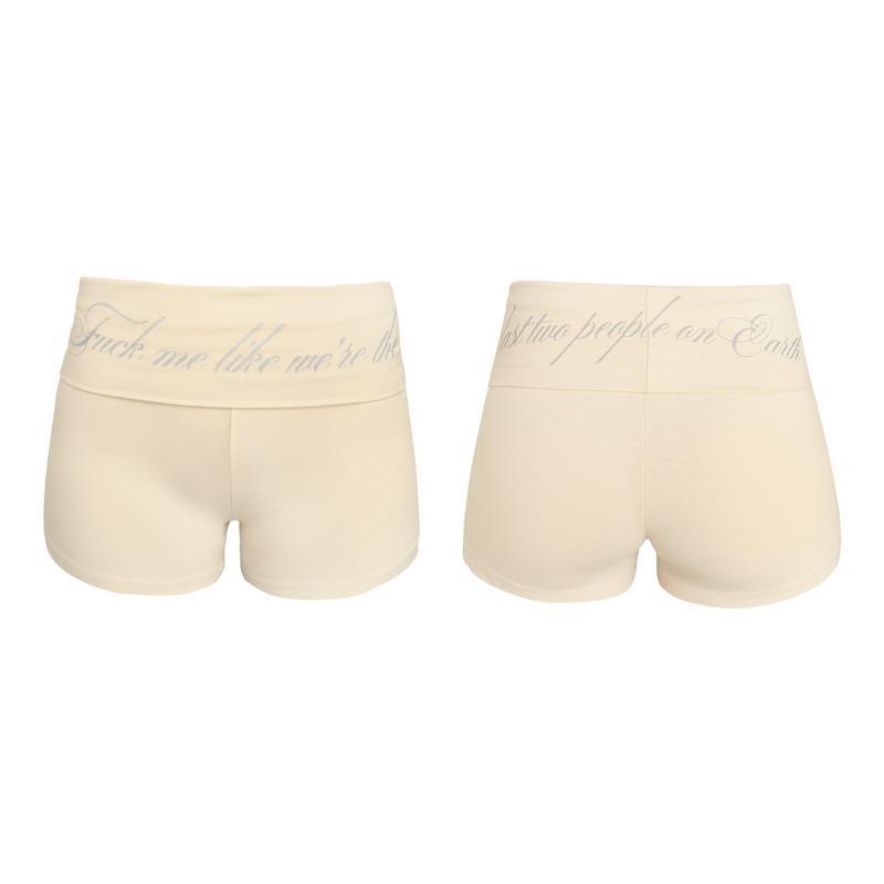 Last Two People on Earth Biker Shorts