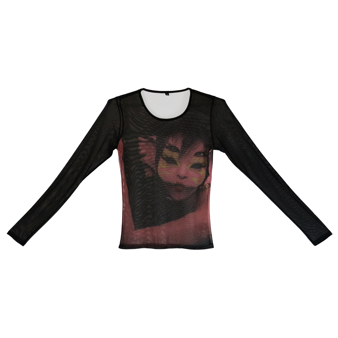 transparent mesh top