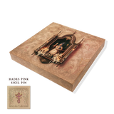 Hades Pink Sigil Enamel Pin + CD Box Set