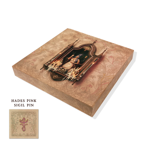 Hades Pink Sigil Enamel Pin + CD Box Set
