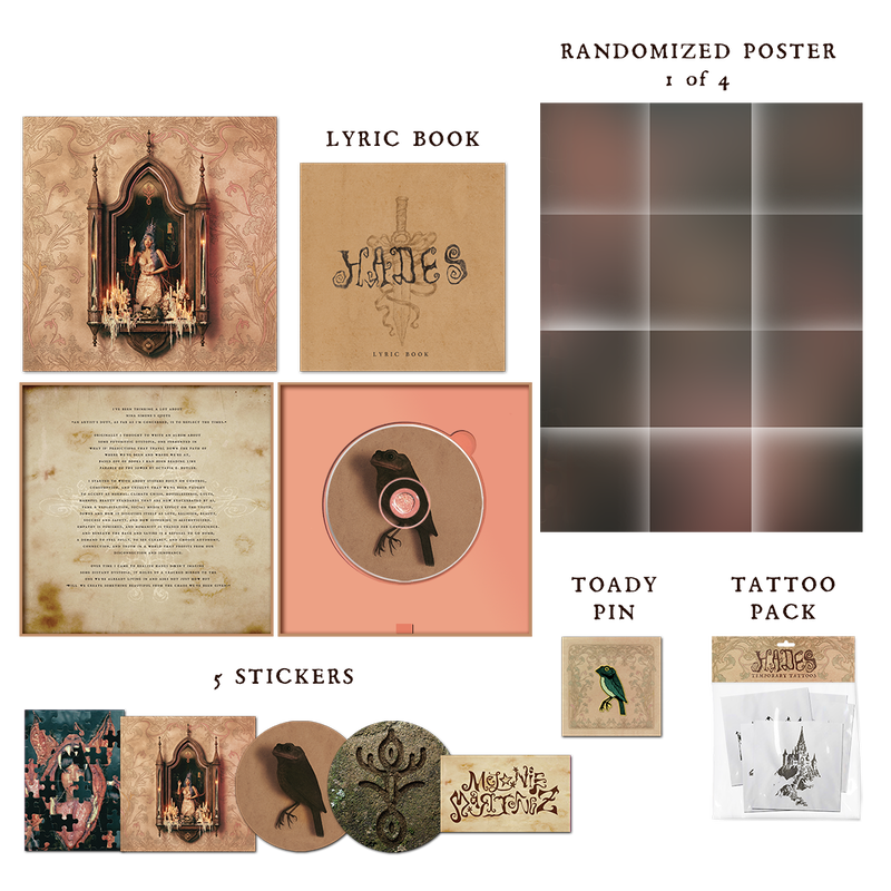 Toady Enamel Pin + CD Box Set