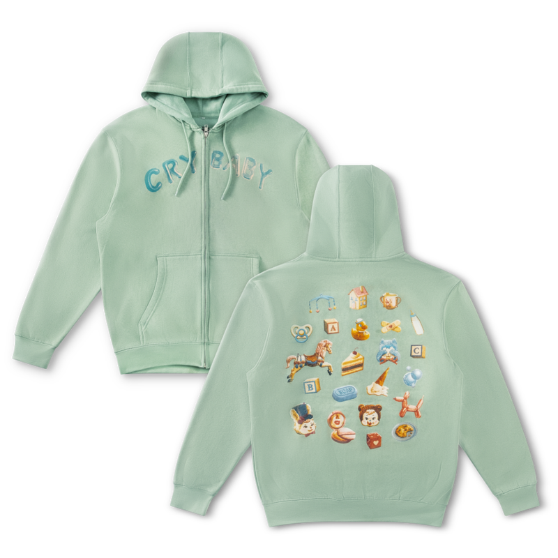 Anniversary Collage Zip Up