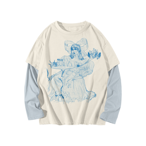 Cake 2 in 1 Long Sleeve T-Shirt