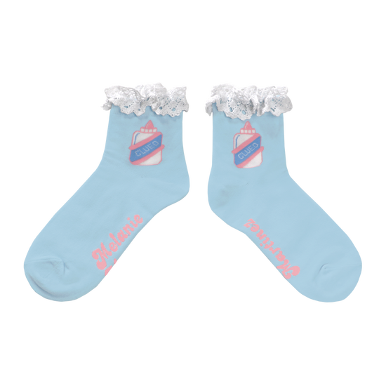 Baby Blue Glue Socks Baby Blue Glue Socks