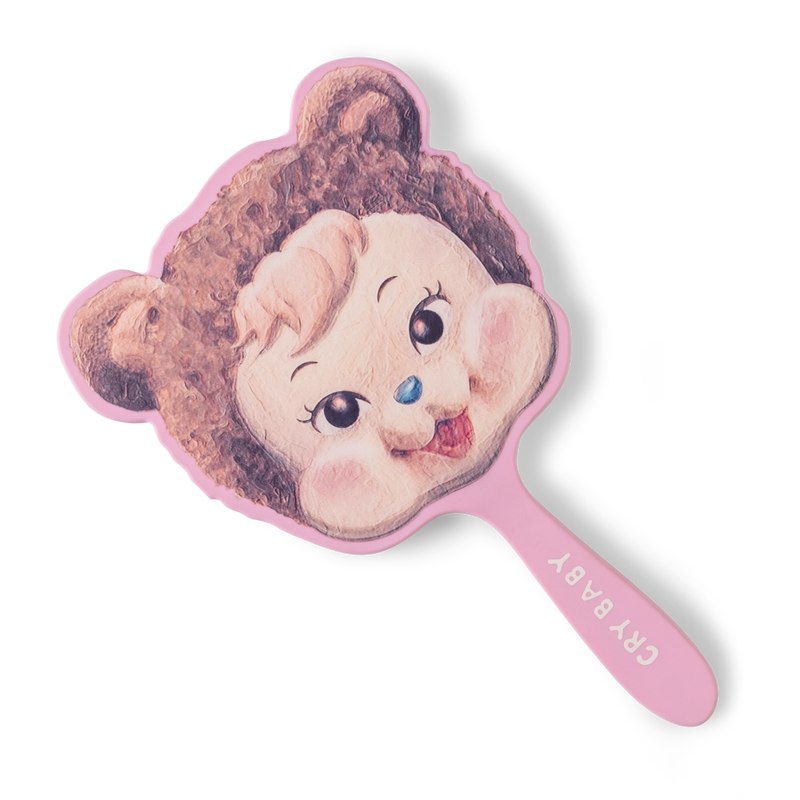 Cry Baby Bear Handheld Mirror